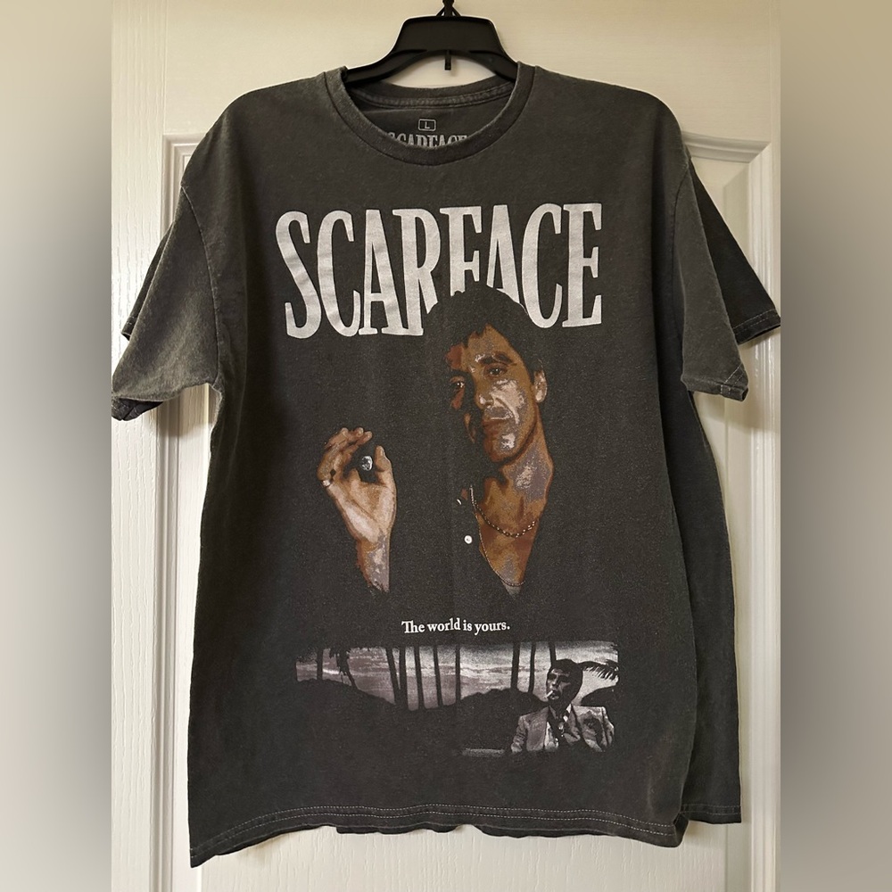 Scarface Graphic Black T-Shirt